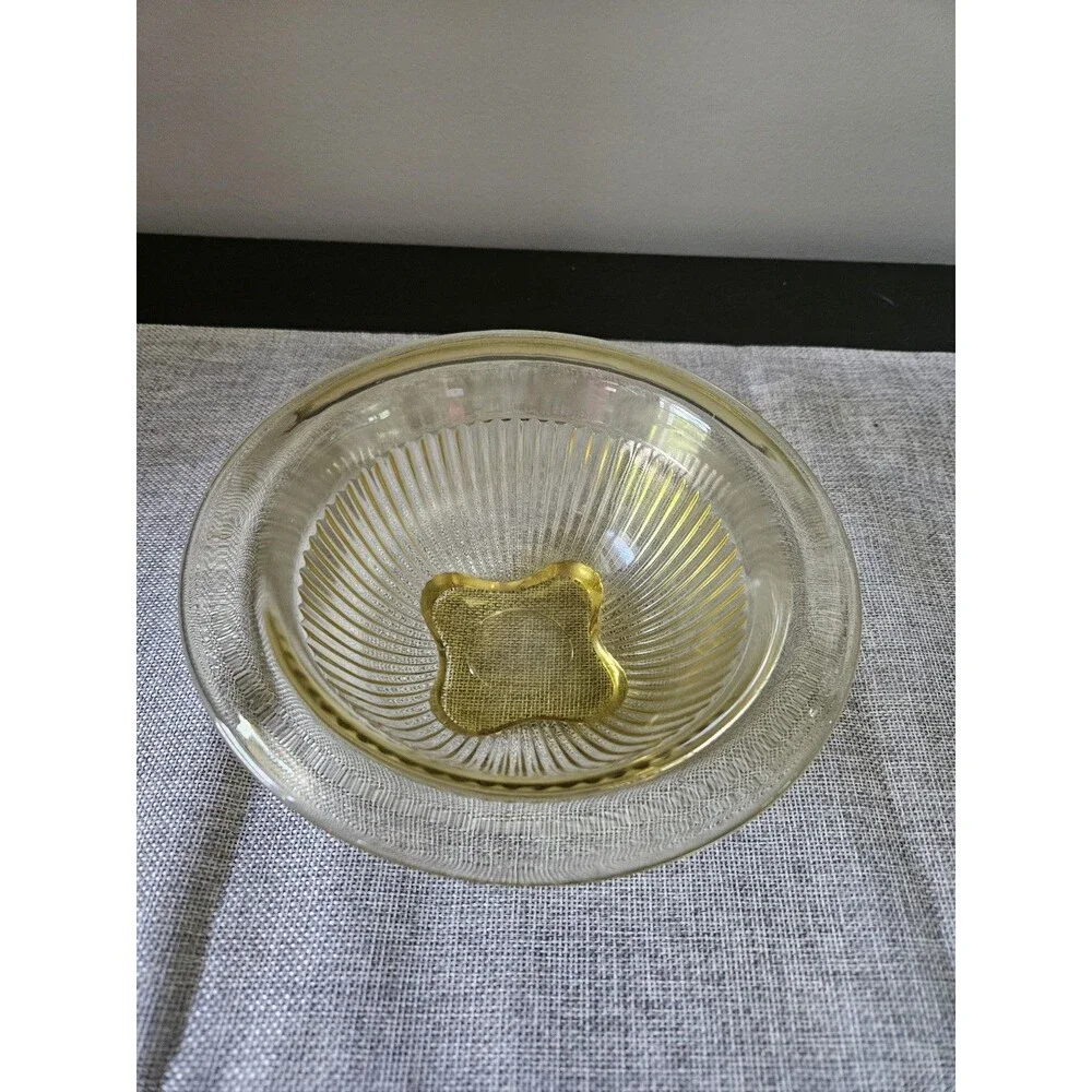 Vintage Amber Mixing Bowl